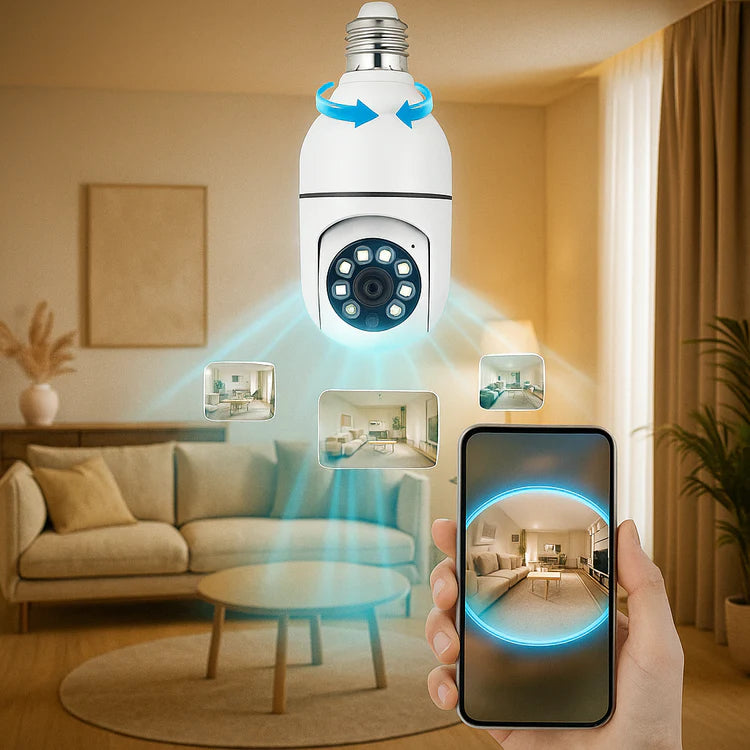 VigiLuz 360 - Cámara de Seguridad 360° WiFi