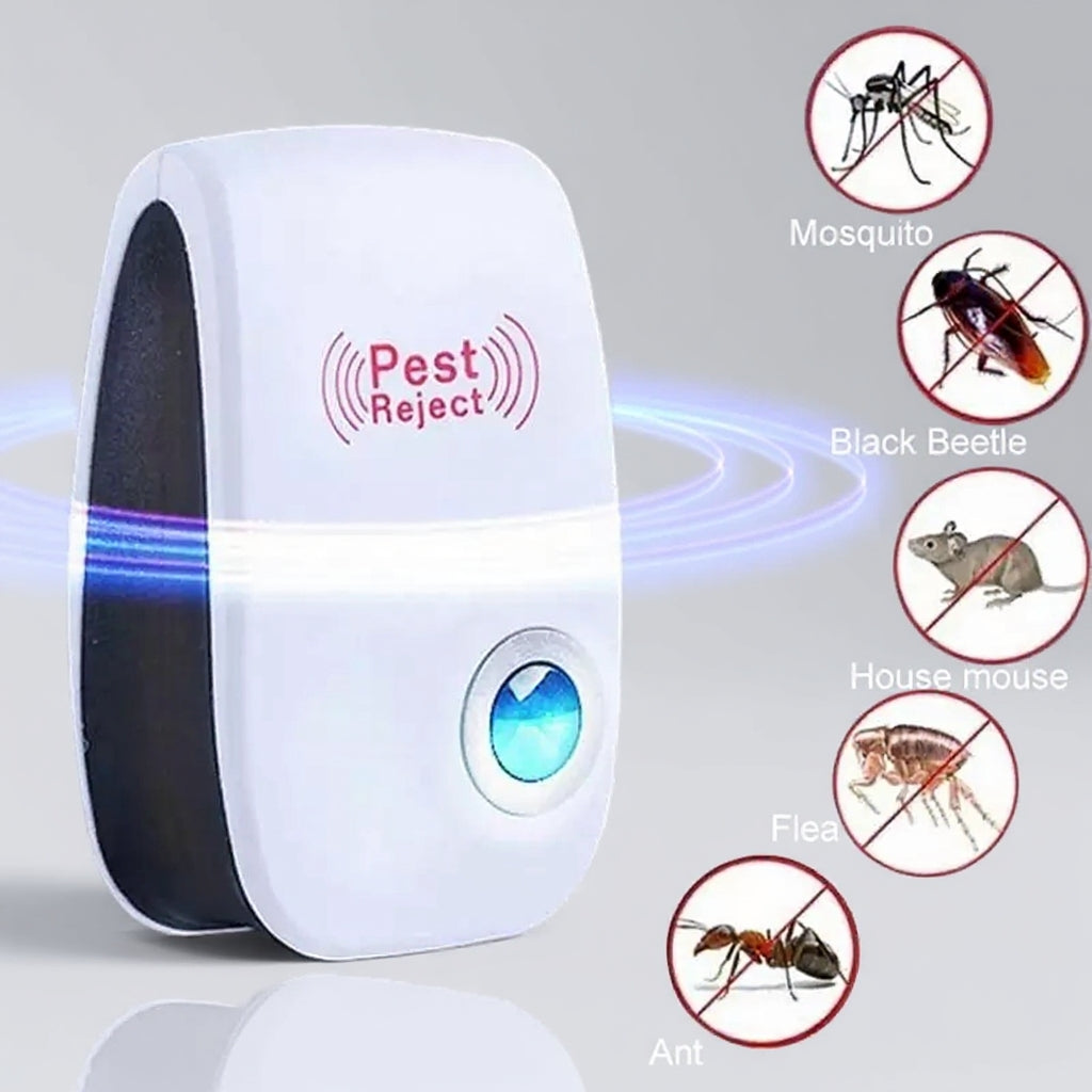 PestReject - Repelente Ultrasónico para Insectos