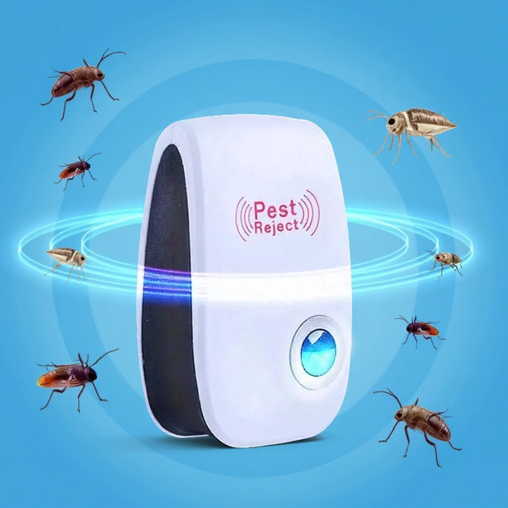 PestReject - Repelente Ultrasónico para Insectos