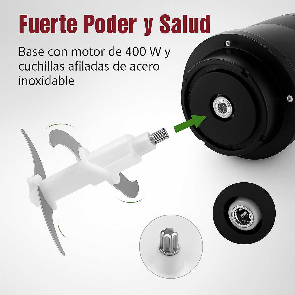 PicaFlash™ - Picadora Electrica