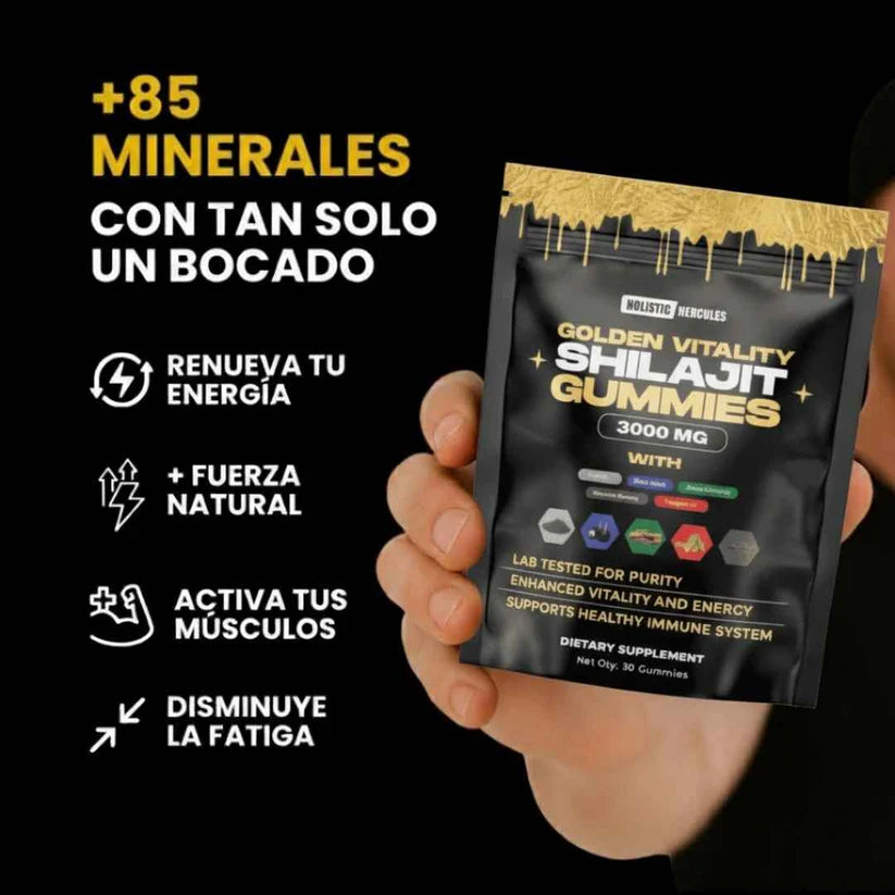 Shilajit Vital Gummies - Energía Ancestral en cada bocado