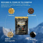 Shilajit Vital Gummies - Energía Ancestral en cada bocado