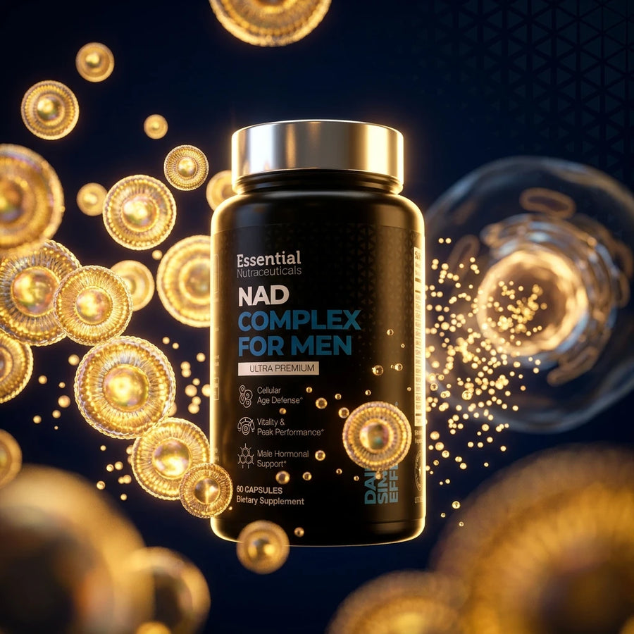 Lo que vas a sentir con NAD+ Liposomal para Hombres