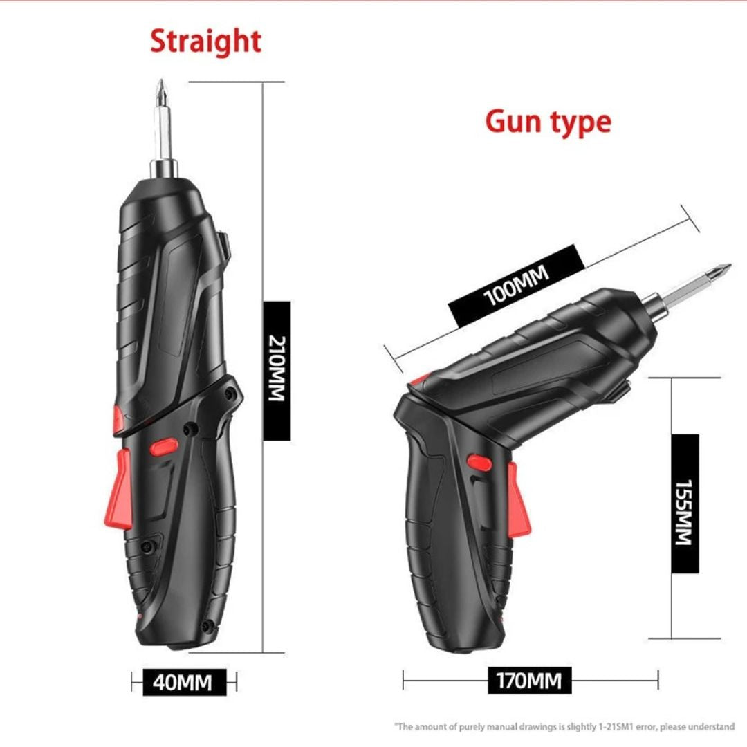 DrillMaster - Destornillador Electrico - 48 piezas + Regalo